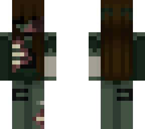 halloween zombie (corset)
