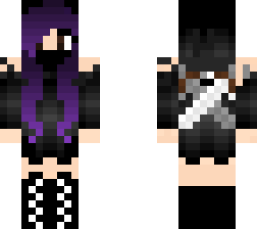 just a dope skin | girl gamer (purple  colour )