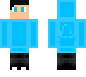 light blue x