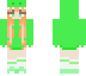 lime dino girl