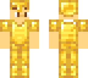 me with gold armour b)