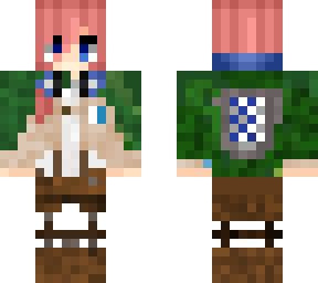 miku nakano in scout outfit aot