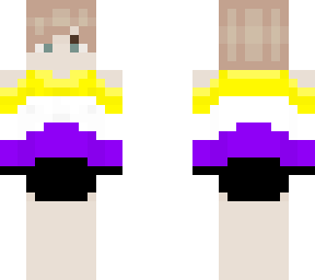non binary / enby / nb pride flag sweater
