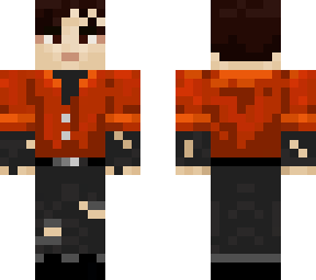 orange grunge vibe