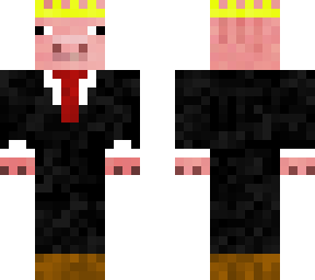 pig suit crown lol bruh pig lol xdddd pig lol xd bruh bruh