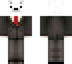 polar bear in a suit derpy