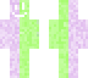 purple and green!