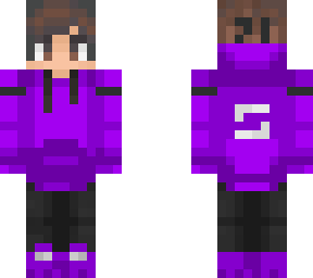 purple hoodie