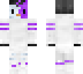 purple off-white penguin