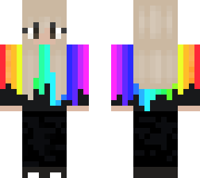 rainbow girl