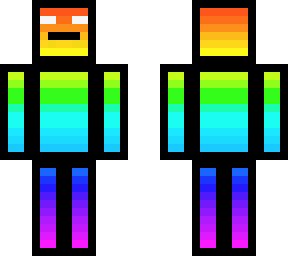 rainbow herobrine