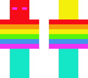rainbow man