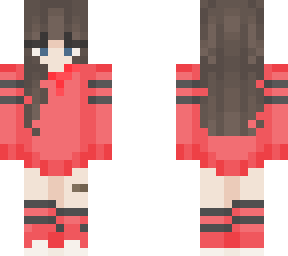 red hoodie