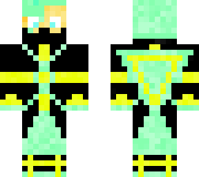 skin ninja verde