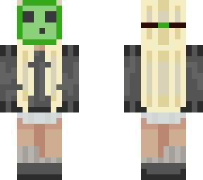 slime mask girl.