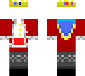 technoblade's cloak and crown for your skin