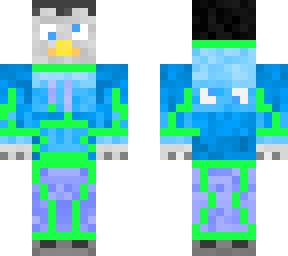 the clapped penguin, skin for a friend