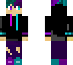 turquoise and purple boy