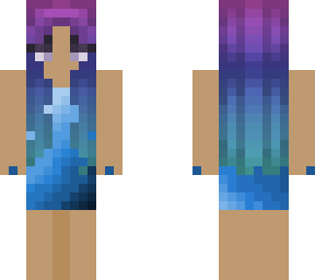 water fall lady