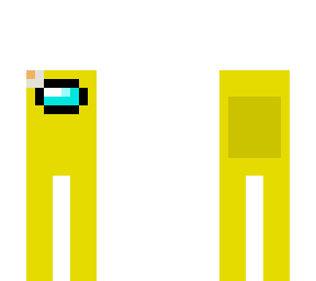 yellow among us with egg