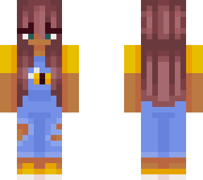 //bee overalls girl//