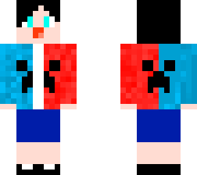 #1 creeper boy (mob people series of skins)
