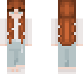 -red haired girl-