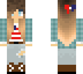 4th of july girl (without dyed hair)