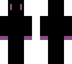 a simple enderman skin
