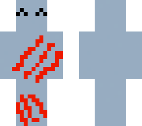 a wall scrached by indominus rex(happy)