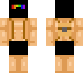big rainbow god man