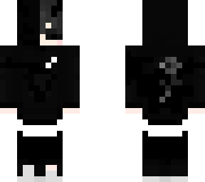 black/white demon but emo and mask 2