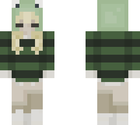 blonde froggy hat