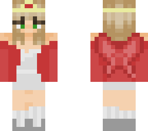 blonde red fairy