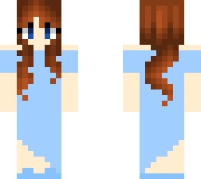 blue brunette <3