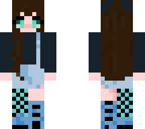 blue girl