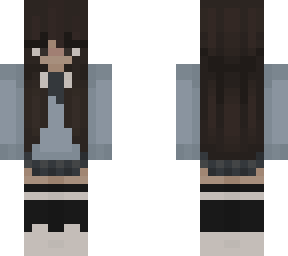 blue school girl