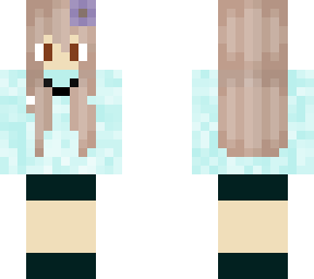 blue shirt girl