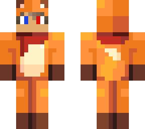boy in a fox suit
