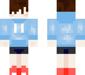 boy in blue jumper