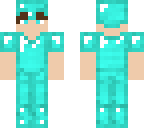 boy in diamond armor
