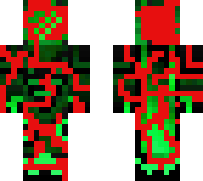 corrupted green ender warrior