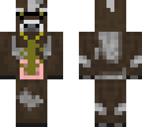 cow with bling