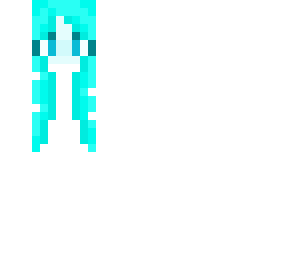 cyan girl