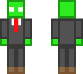 emerald guy ( with a suit )