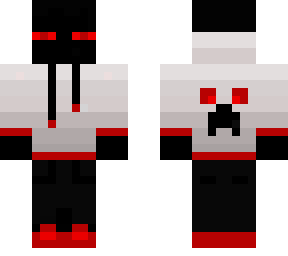 enderman with creeper-hoodie