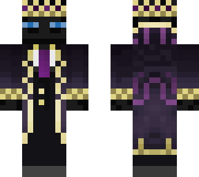 enderman with crown