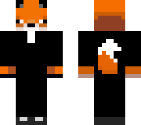 fox with suit
