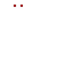 glowing red eyes