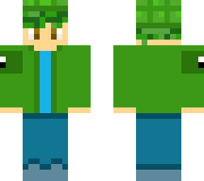 me v.2 green hair dye tmc jacket